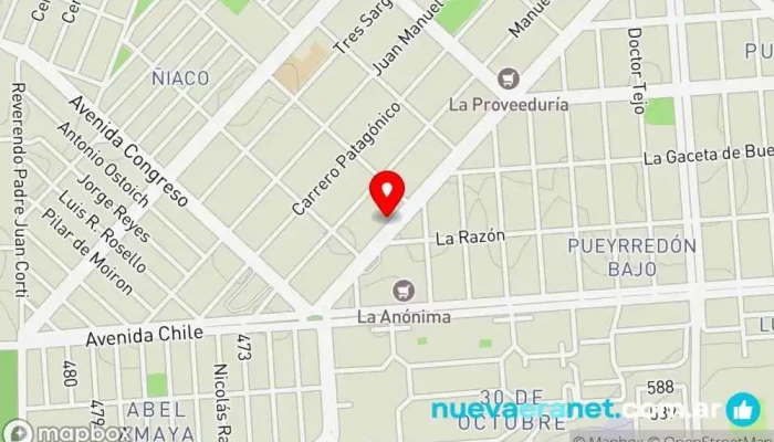 mapa de Panificadora Don Carlos • Av. Kennedy Panadería en Comodoro Rivadavia