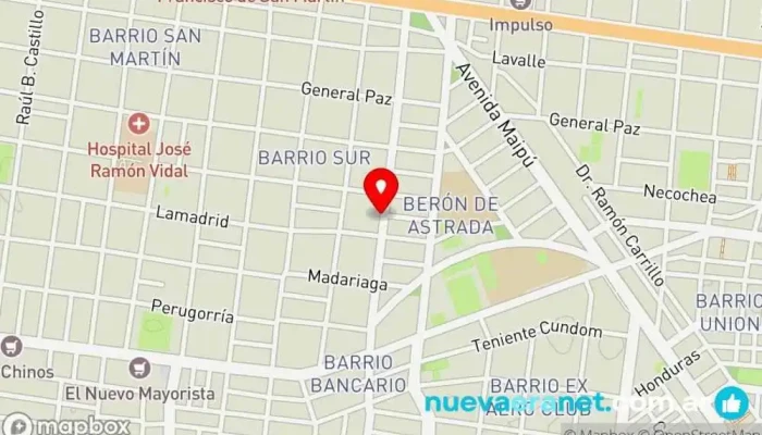 mapa de Panificadora Don Pepe Panadería en HWI