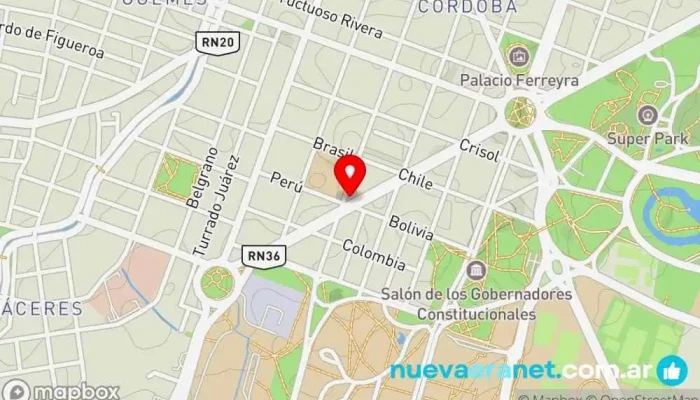 mapa de Panificadora 
