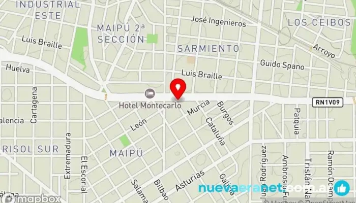 mapa de Panificadora Il Panettone Panadería en Córdoba