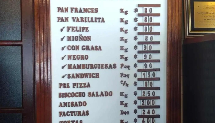 Panificadora La Balcanica De Vavich Hnos Carta - Sáenz Peña
