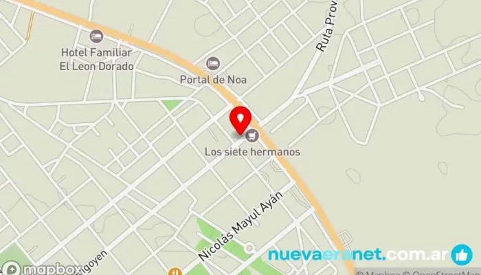 mapa de Panificadora 
