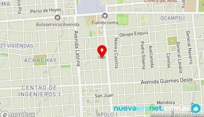 mapa de Panificadora 