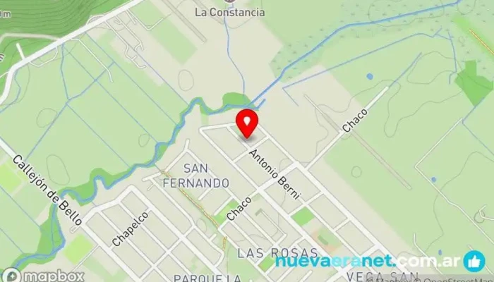 mapa de Panificadora La Imperial Panadería mayorista en San Martín de los Andes