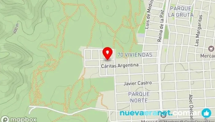 mapa de Panificadora La Moyita Panadería en San Fernando del Valle de Catamarca