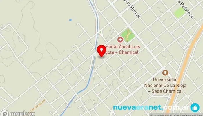 mapa de Panificadora M.A.L.E Panadería en Chamical