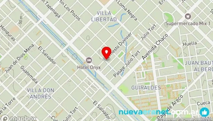 mapa de Panificadora Panadería en Resistencia