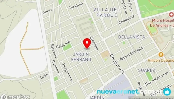 mapa de Panificadora Mi Pau Panadería, Pastelería, Panadería mayorista en Godoy Cruz