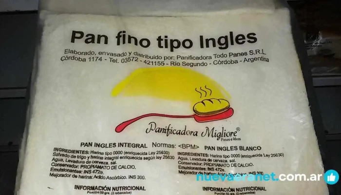 Panificadora Migliore -  Sitio Web - Río Segundo