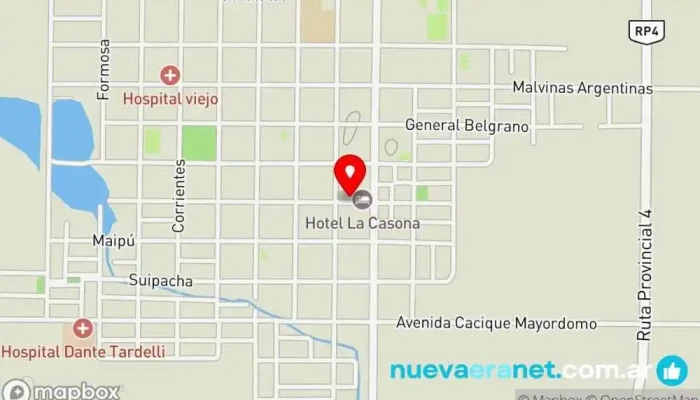 mapa de Panificadora 
