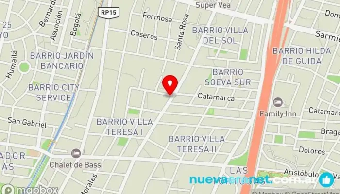 mapa de PANIFICADORA 