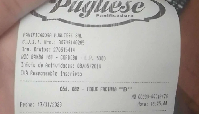 Panificadora Pugliese Suc Rio Bamba Sitio Web - Córdoba