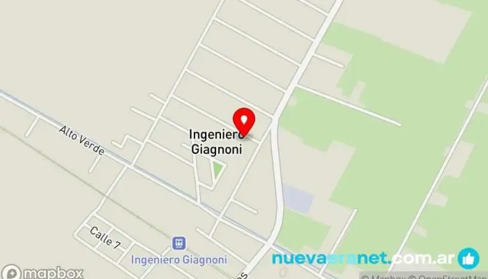 mapa de Panificadora y Despensa Mara Panadería en Ingeniero Giagnoni