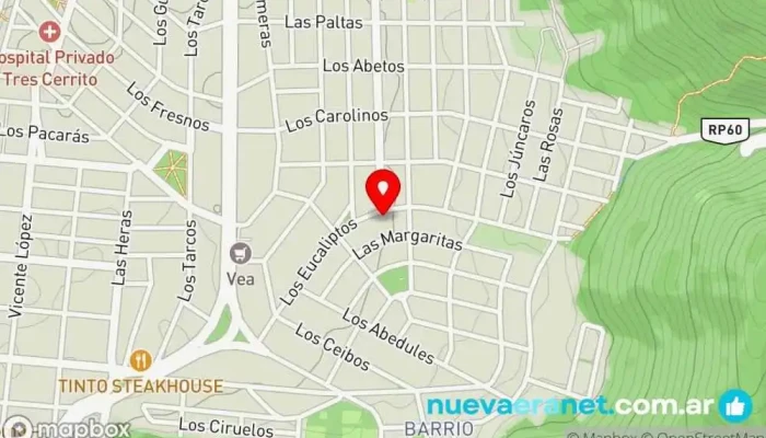 mapa de PANIFICADORA Y PASTELERIA LA SOCIAL Panadería, Tienda de golosinas en Salta