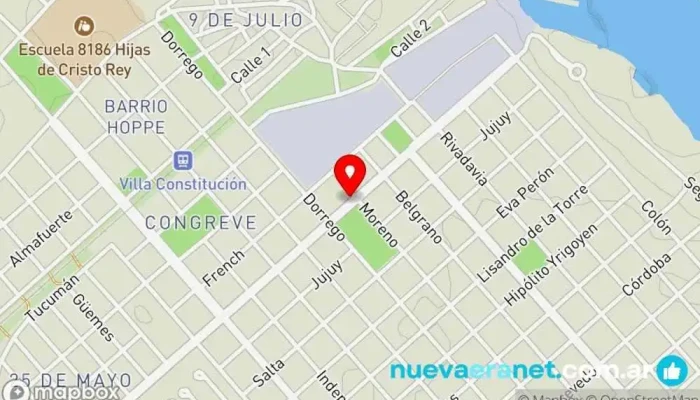 mapa de Pardo Tienda de electrónica, Tienda de artículos para el hogar en Villa Constitución