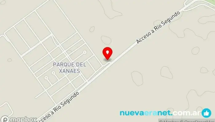 mapa de Parques del Xanaes -Lotes en venta- Empresa de construcción en Río Segundo