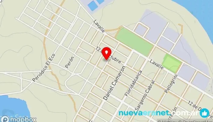 mapa de Pasteleria artesanal Carmen Panadería en Puerto San Julian