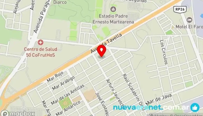 mapa de PASTELERIA ARTESANAL LyG Pastelería en Salta