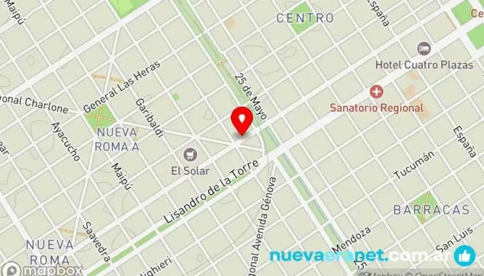 mapa de PASTELERIA CLAUDIA Pastelería en Casilda