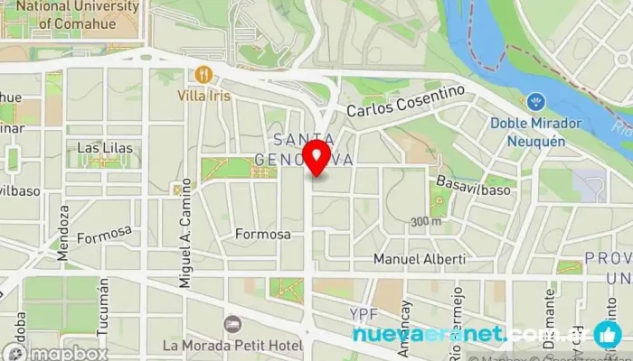 mapa de Pastelería Kofke Pastelería en Neuquén