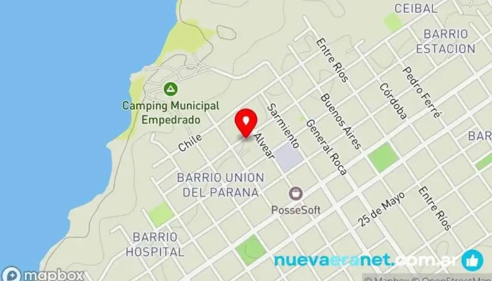 mapa de Pastelería La Morena Pastelería, Panadería en Empedrado
