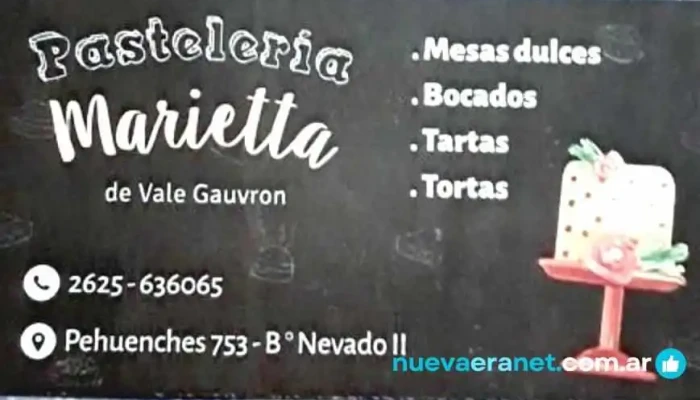 Pasteleria Marietta Carta - Gral. Alvear