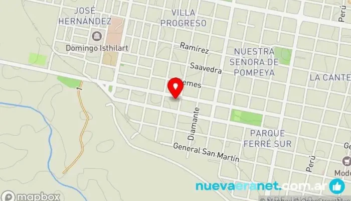 mapa de Pastelería 