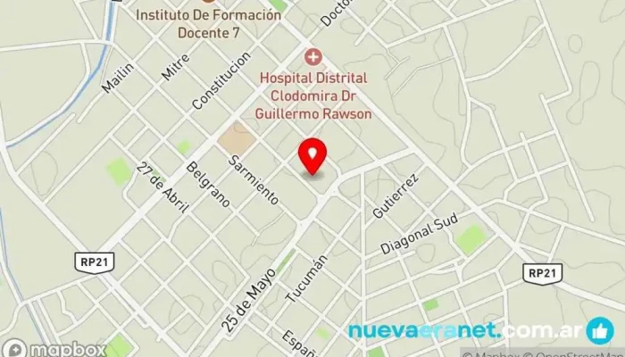 mapa de Pastelería 