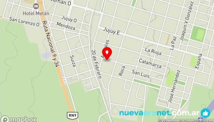 mapa de Pasteleria 