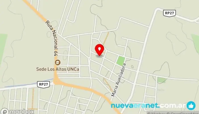 mapa de Pastelería y Panadería Maruchín Panadería en Los Altos