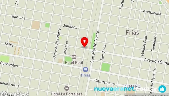 mapa de Patisserie Dore Tienda de magdalenas en Frías