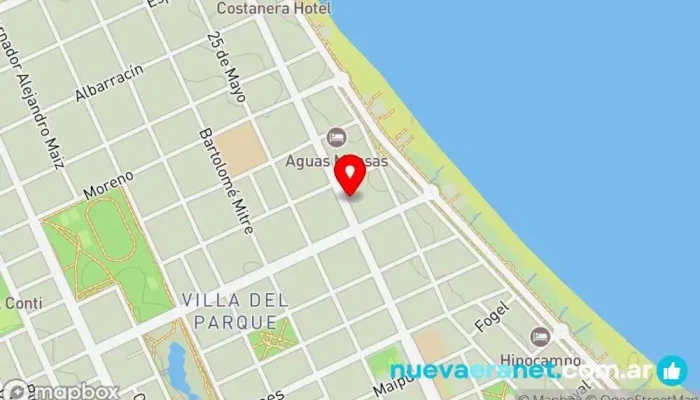 mapa de Peonia Pasteleria Pastelería en Puerto Madryn