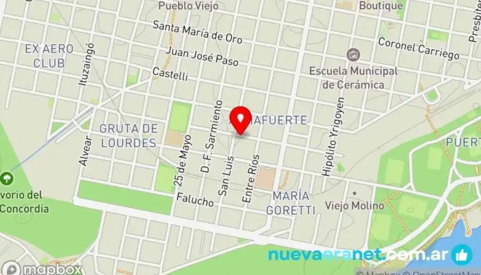 mapa de Pepa Cakes Panadería en FJB