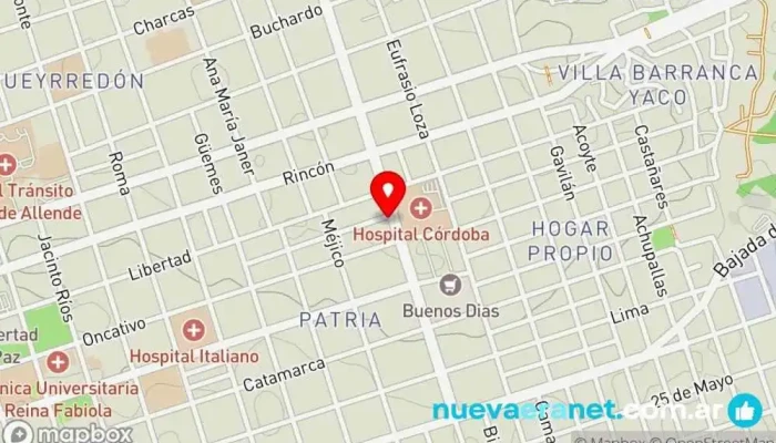 mapa de Perikos Panadería, Pastelería, Bocatería, Pastelería especializada en tartas nupciales, Panadería mayorista en Córdoba