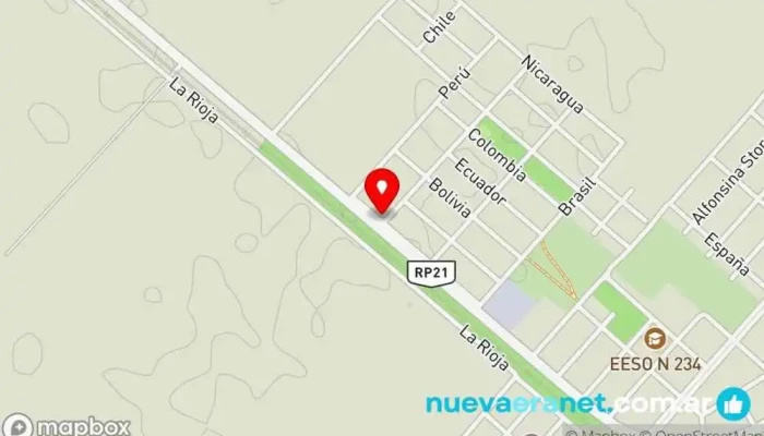 mapa de Peter Pan Panadería en Empalme Villa Constitución
