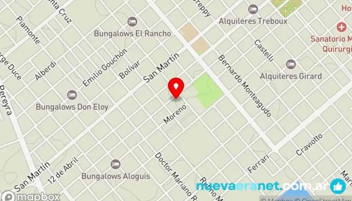 mapa de PisaPan Colón Suministro y fabricación de alimentos en Colón