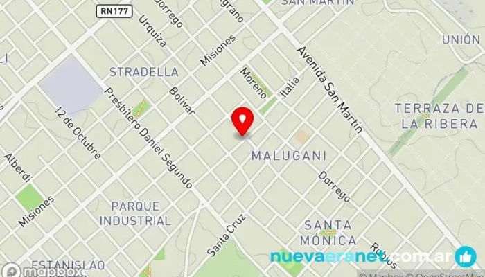 mapa de PL Repostería Pastelería en Villa Constitución