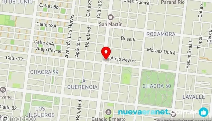 mapa de Planeta Pan Panadería en Posadas