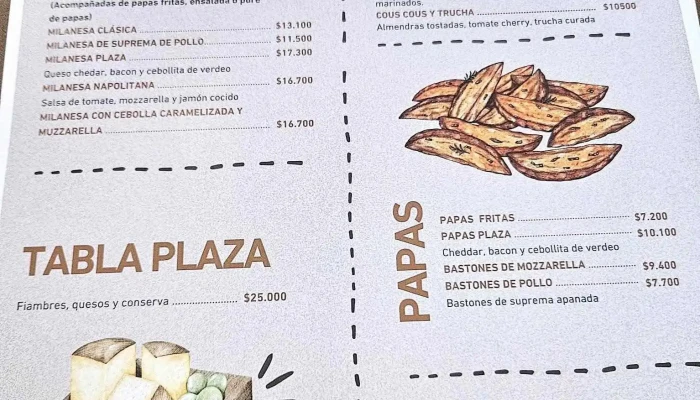 Plaza Jebbs Portezuelo -  Carta - Guaymallén