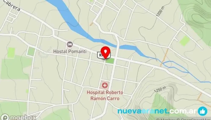 mapa de Pomán  en Pomán