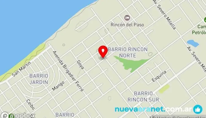 mapa de Portal del sol Agencia de alquiler de cabañas en Paso de la Patria