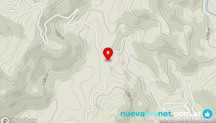 mapa de Potrero del Rey Alojamiento Hotel, Alojamiento con servicio en ESTANCIA GRANDE
