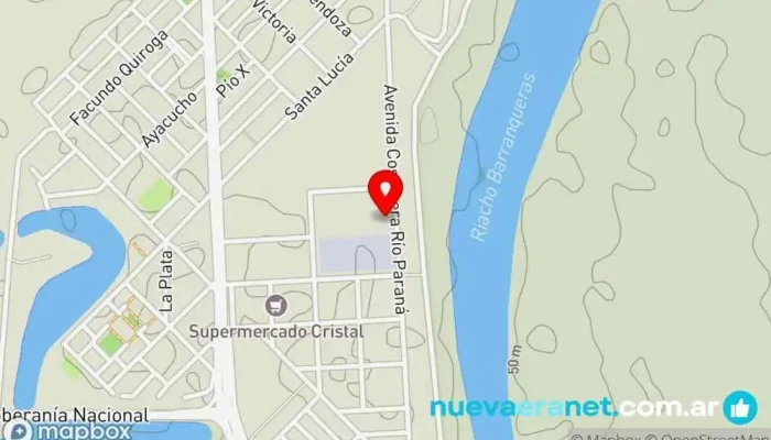 mapa de Puerto Vilelas  en Puerto Vilelas