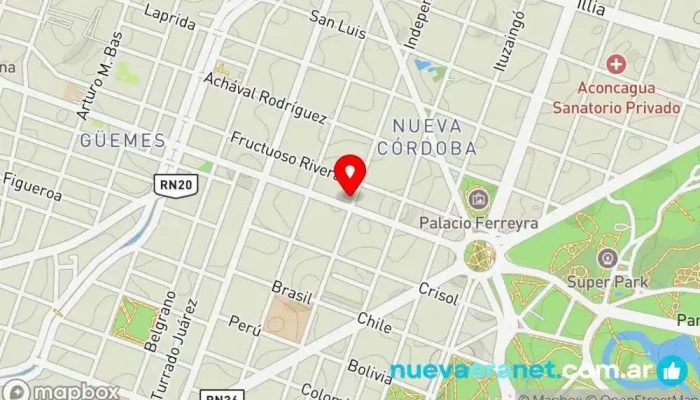 mapa de Pugliese Panificadora Suc.Independencia Panadería en Córdoba