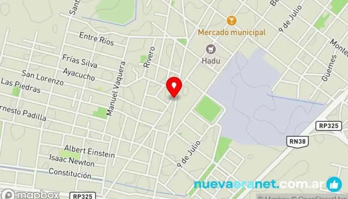 mapa de Punto de Venta de Palpitos24 Casa de apuestas en Monteros