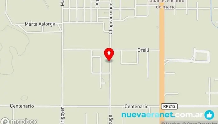 mapa de ¡QUE LOMO! Sandwicheria y Panificados Panadería en Gral. Alvear
