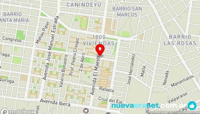 mapa de ¡Qué Masa! Panadería en Corrientes