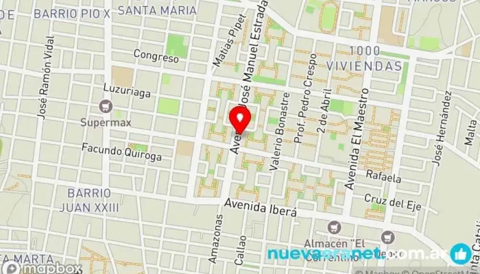 mapa de Que masa || Panadería en Corrientes