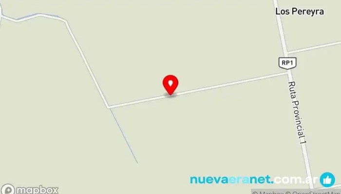 mapa de Quebracho Yaco Casa rural en Santiago del Estero