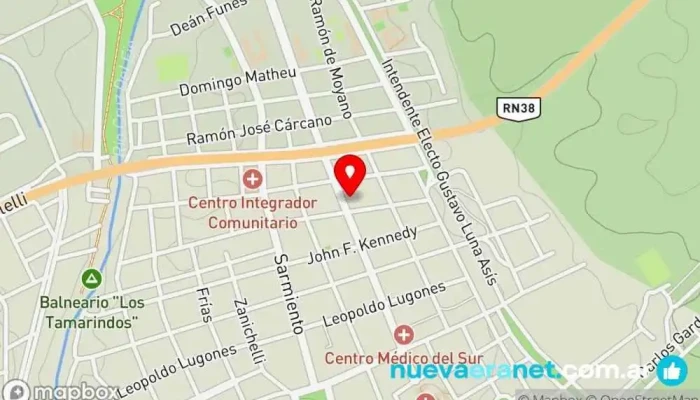 mapa de Queen Cake's Pastelería en Cruz del Eje